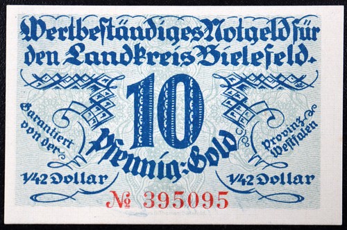 Bielefeld 1923 rare - 1923, xx-rare