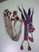 Coppia di bretelle per pantaloni (una marca Riserva)