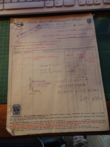 Antico documento societa - antico,