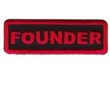 FOUNDER MOTO CLUB - FERRO DA