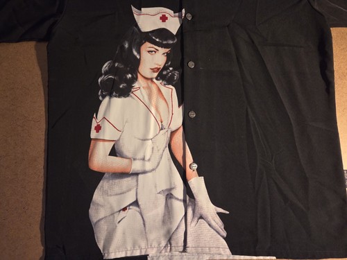Bettie page nurse dragonfly - nurse,