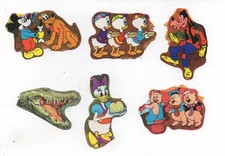 6 figurine fustellate WALT DISNEY STORY (ed. Moderna, 1971)