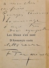 MARINETTI (F.-T.). Les Dieux