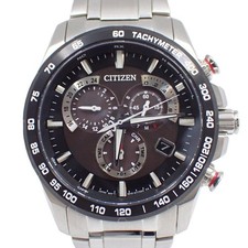 Orologio Uomo Citizen Eco-Drive Radiocontrollato Cronografo AT3034-57E Quadra...