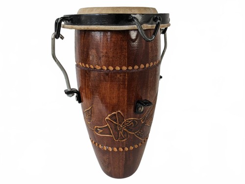 Tamburo intagliato mini conga - tamburo,