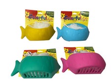 PORTA SPUGNE CON VENTOSE PESCE