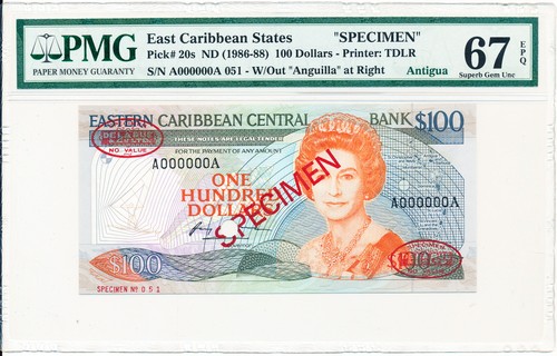 Banca centrale dei - , caraibi
