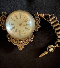Antico orologio vittoriano da