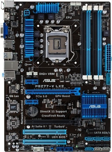 Asus p8z77 lx2 lga - asus, 1155