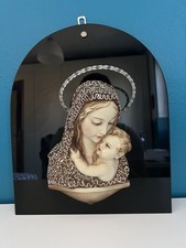 SCULTURA MADONNA CON BAMBINO