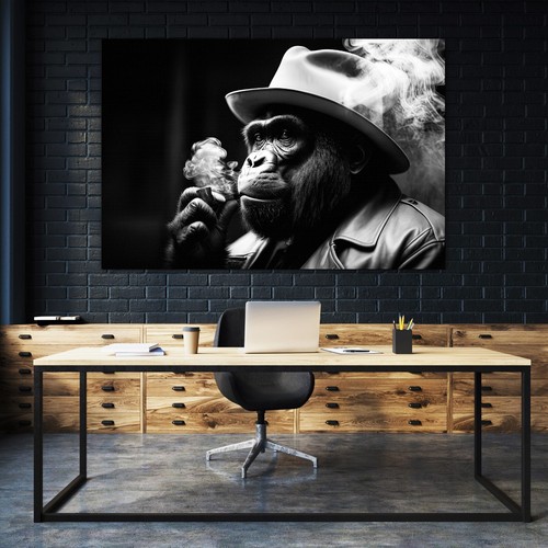 Quadro parete gorilla - quadro,