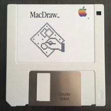 Apple MacDraw • Floppy disk