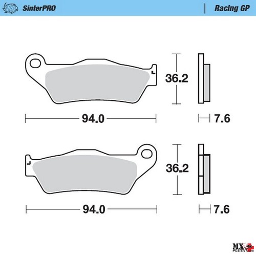 Pastiglie sinter racing - sinter, racing-gp