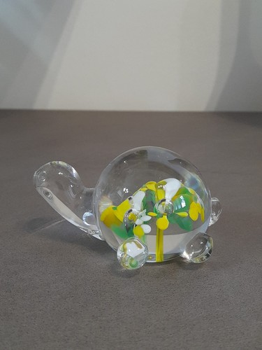 Murano art glass fermacarte - art,