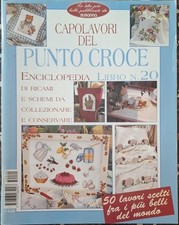CAPOLAVORI DEL PUNTO CROCE - ENCICLOPEDIA - LIBRO N. 20