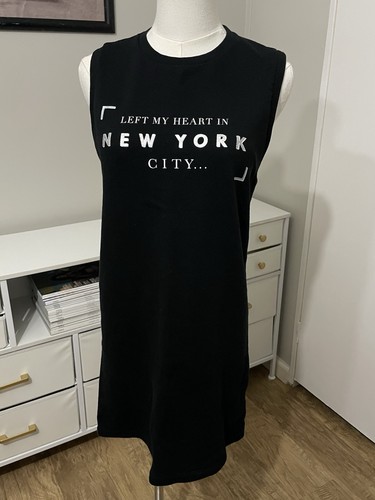 Vestito maglione nero forever - vestito,