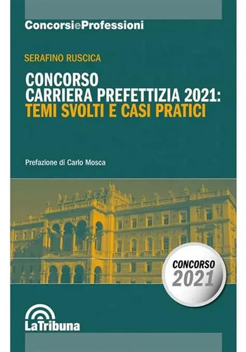Concorso carriera prefettizia