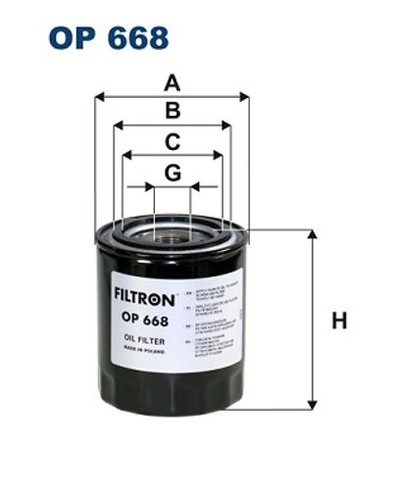 Für filtron 668 - filtron,