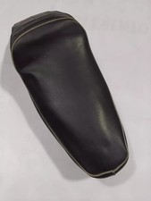 SELLA NERA SEDILE PER PIAGGIO SCRITTA VESPA 50 SPECIAL R L N MONOPOSTO CON GOBBA