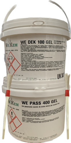 Decapante passivante gel - decapante, e