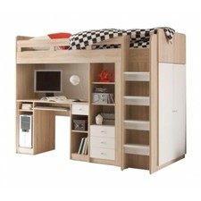 Letto soppalco ulla - letto, con