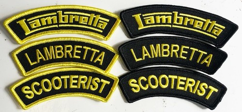 Lambretta shoulder flash - flash, patch