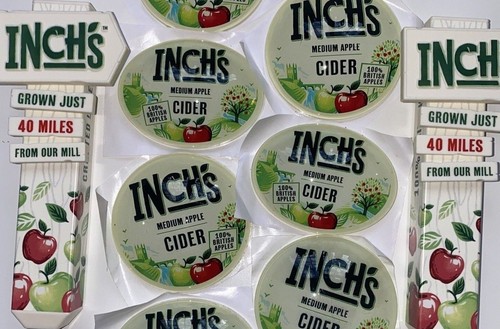 Inch branding badges - inch's,