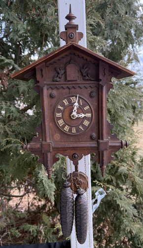 Antico orologio parete a - antico,