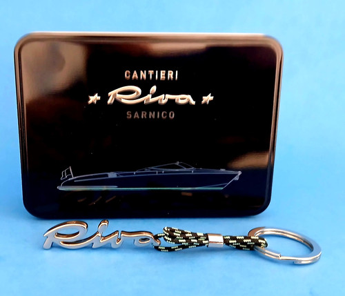 Portachiavi logo riva yacht - riva,