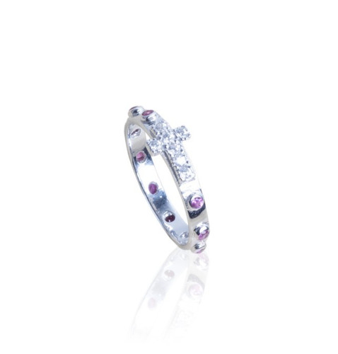 Anello rosario con - anello,