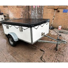 750 kg 6 piedi x 4 piedi rimorchio merci da campeggio auto furgone zincato co...