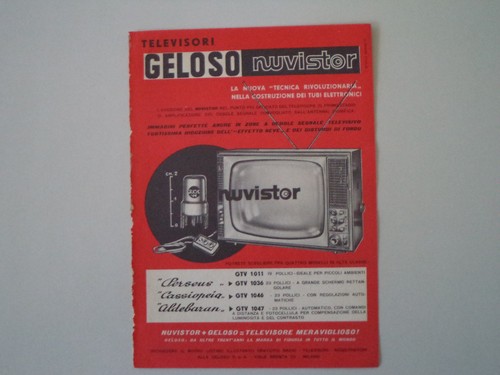 Advertising pubblicità 1963 - advertising,