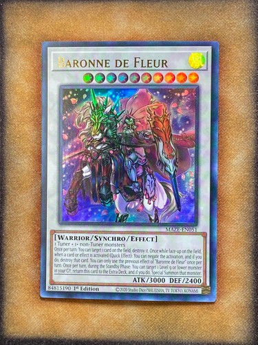 Yugioh baronna fleur - yugioh,