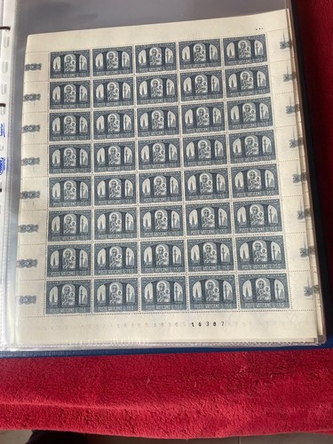 Vaticano 1966 fogli interi