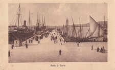 CARTOLINA DI TRIESTE ,MOLO S