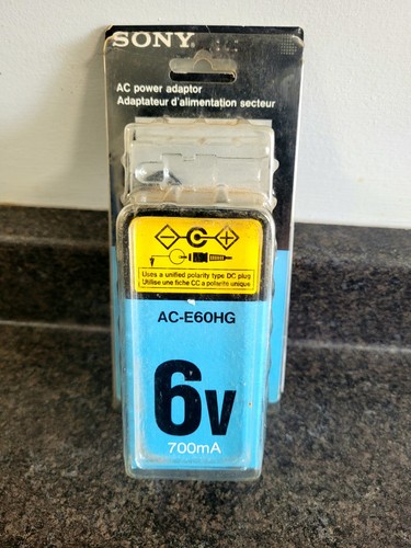 Sony power adapter e60hg - ac, ac-e60hg