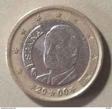 2000 spagna moneta in - 2000,