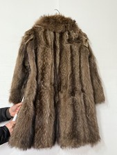 pelliccia volpe mia usata come nuova colore marrone e nero