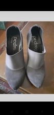Stivaletti Pedro Garcia numero 37 tacco 11 cm grigio