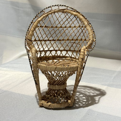 Sedia pavone miniatura - , vimini