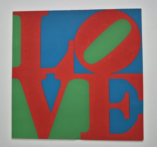 Robert indiana love siebdruck - indiana,