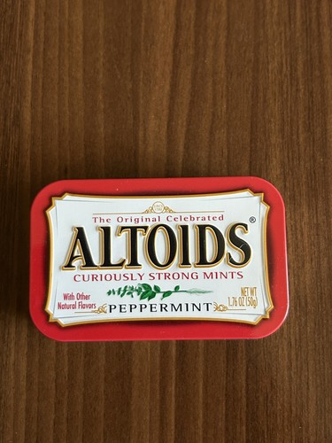 Empty altoids tin for - altoids,