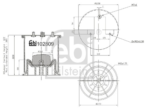 Febi bilstein soffietto - febi,