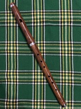 Flauto Irlandese D Chiave Meno Professionale Flauto Africano Legno Nero con Custodia Rigida