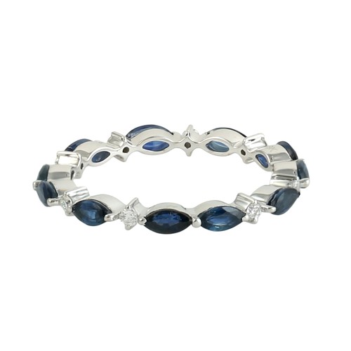 Anello fascia eternità in - a,