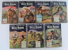 Blue book magazine tarzan at - blue, "tarzan