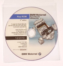 DVD MANUALE OFFICINA REPROM K4x WORKSHOP BMW K-1200-K-1300-S-R-GT - Ed.5^ 2010*
