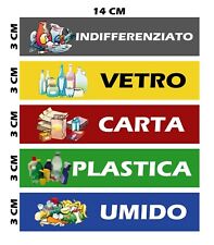 5 ADESIVI PVC DIFFERENZIATA