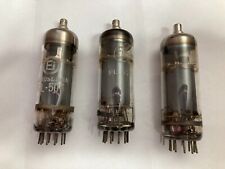 3 valvole antiche usate PL-504 PL 504 PL504. Vintage valves vacuum tubes. 