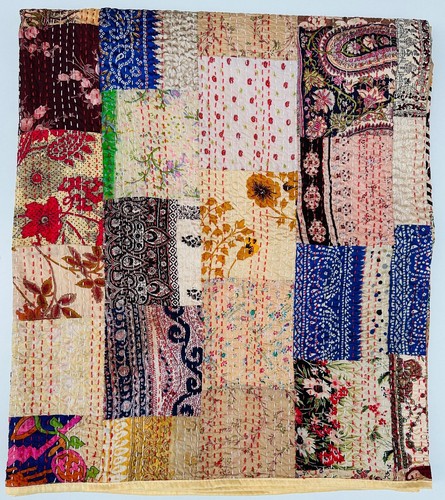 Trapunta kantha fatta mano - fatta,